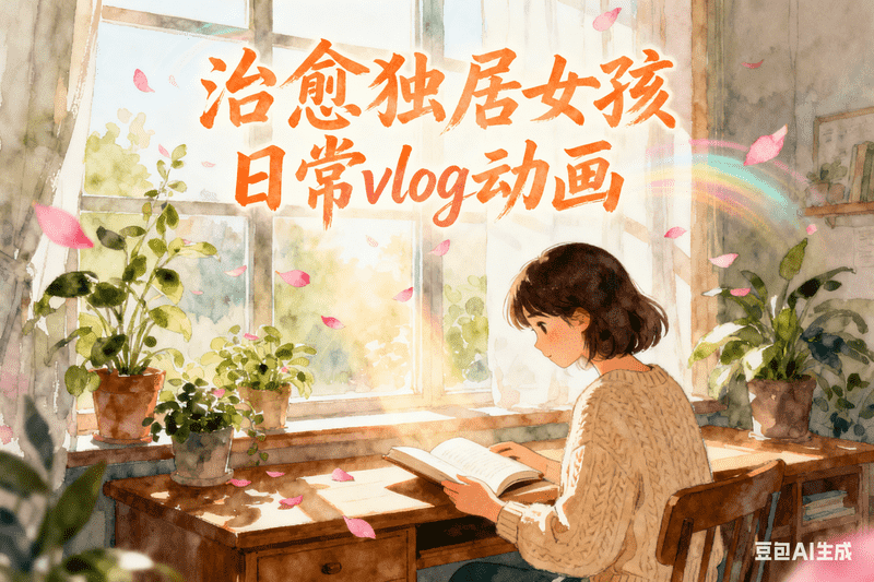 治愈独居女孩日常vlog动画-星舰联盟
