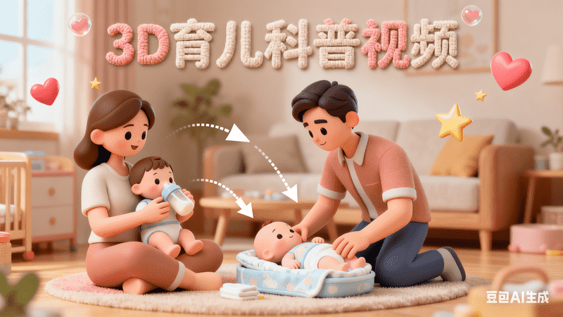 3D育儿科普视频-星舰联盟