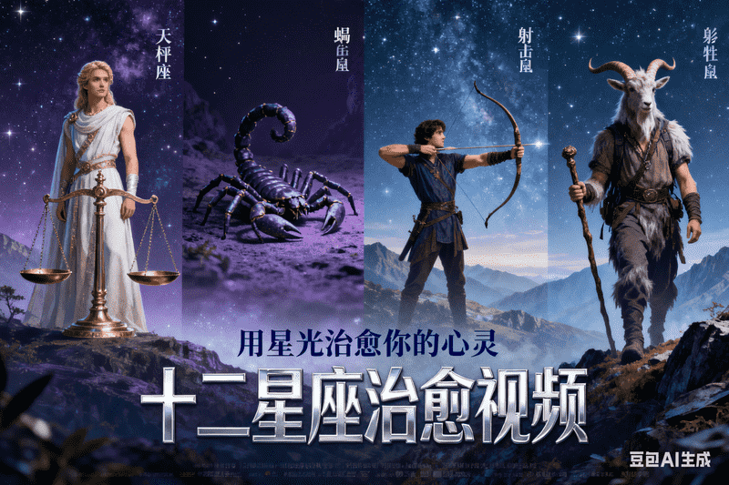 十二星座治愈视频-星舰联盟