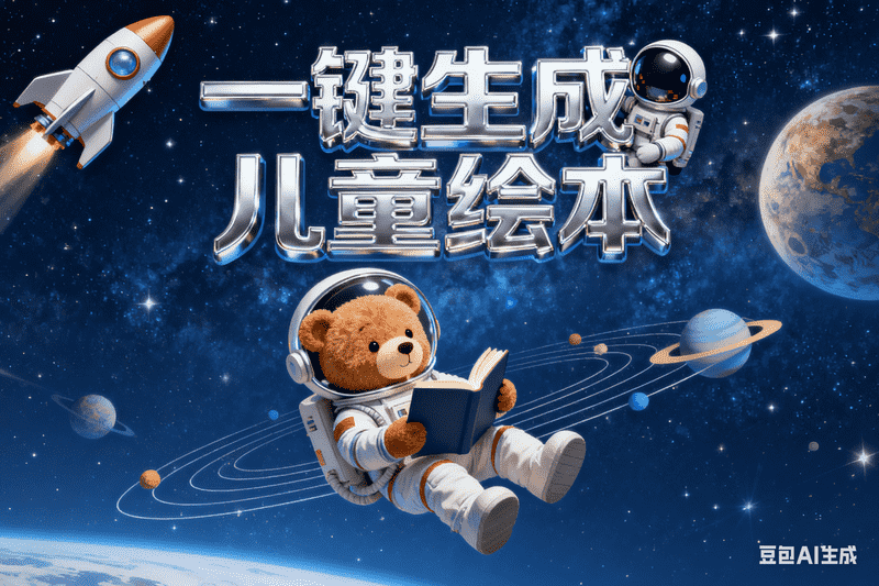 一键生成儿童绘本-星舰联盟