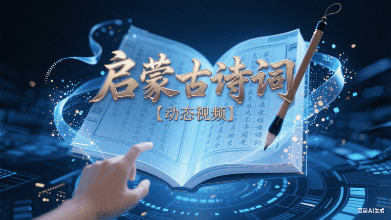 启蒙古诗词【动态视频】-星舰联盟