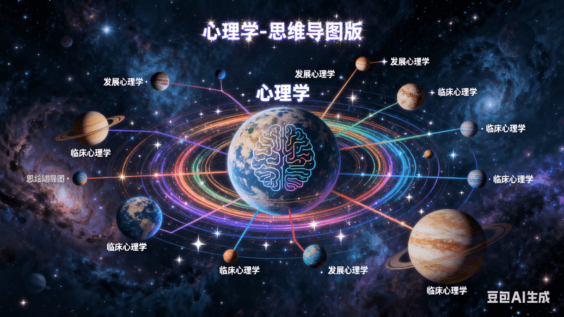 心理学-思维导图版-星舰联盟