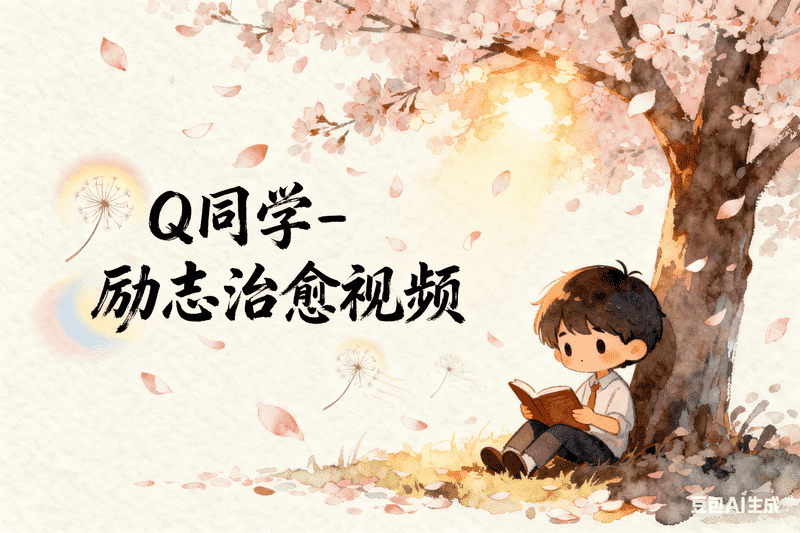 Q同学-励志治愈视频【二改版本】-星舰联盟