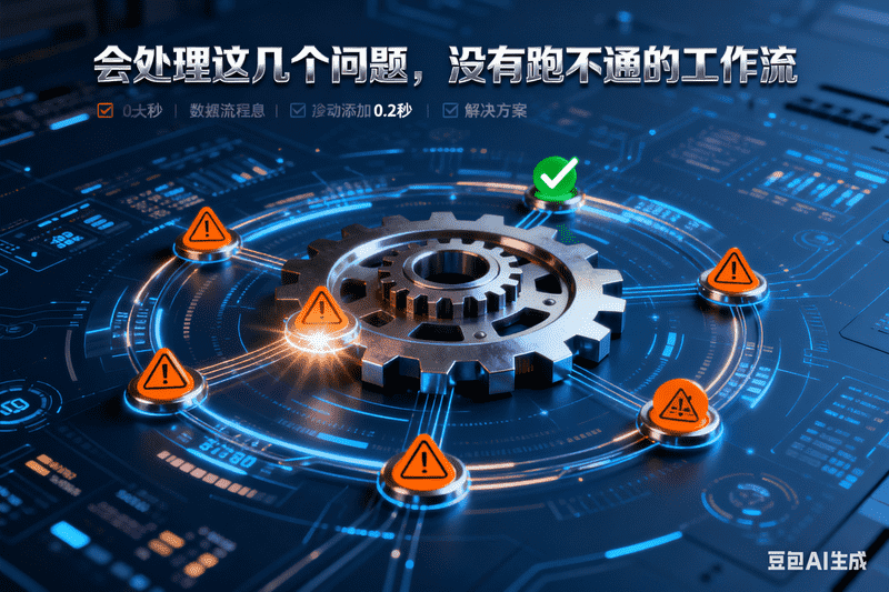 会处理这几个问题，没有跑不通的工作流【！！！重点！！！】-星舰联盟