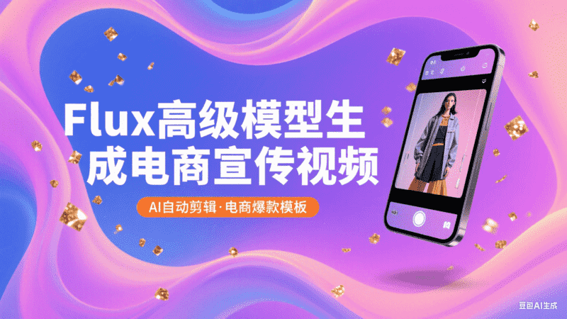 Flux高级模型生成电商宣传视频-星舰联盟