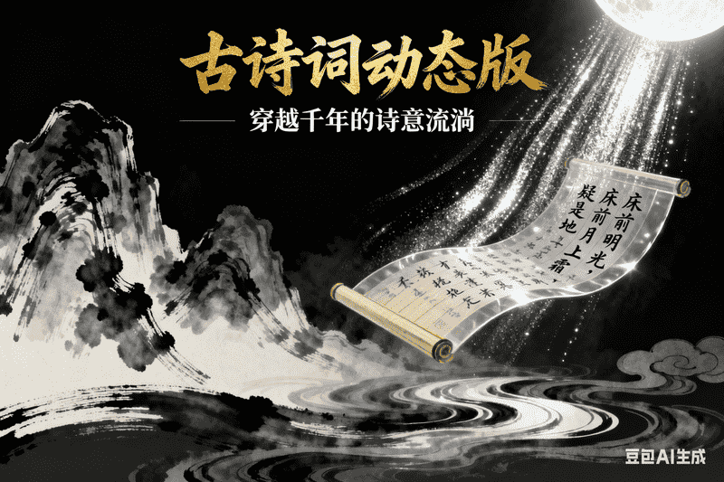 古诗词动态豆包版-星舰联盟