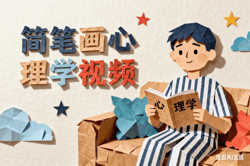 简笔画心理学视频-星舰联盟