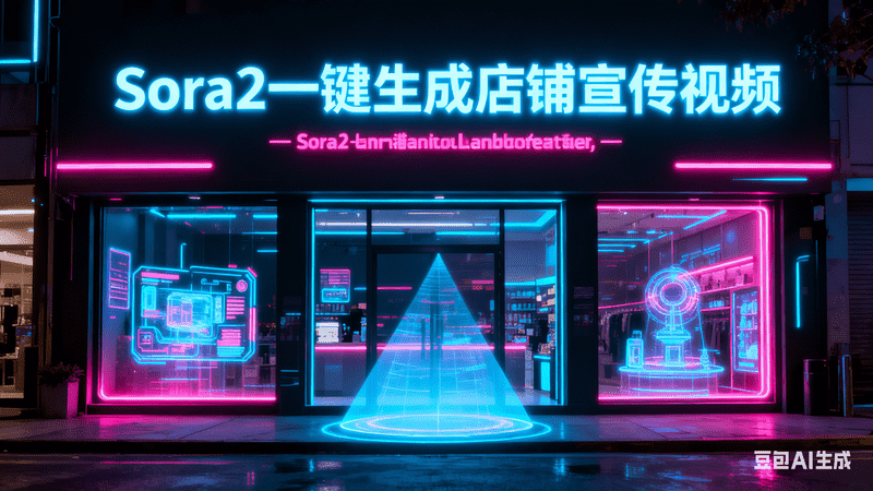 Sora2一键生成店铺宣传视频-星舰联盟