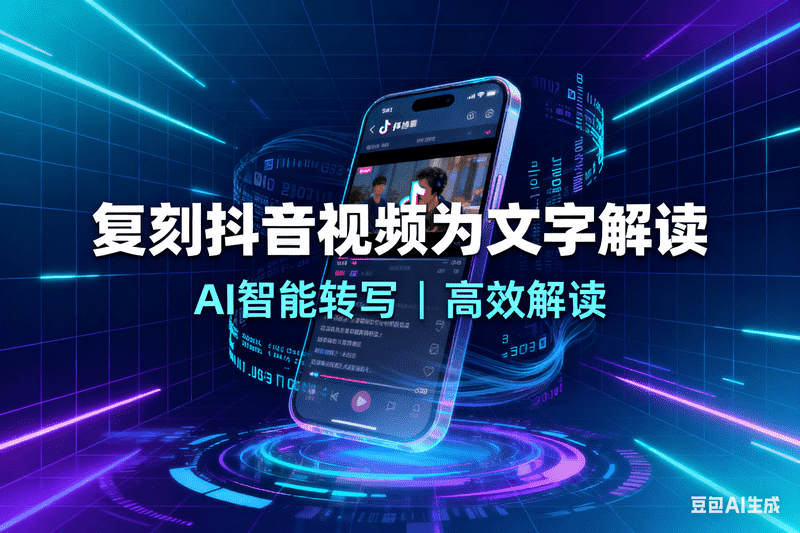 复刻抖音视频为文字解读-星舰联盟