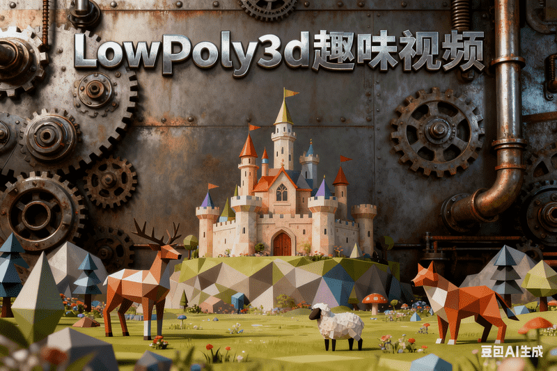 LowPoly3d趣味视频-星舰联盟