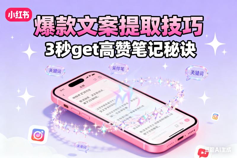 小红书视频文案提取-星舰联盟