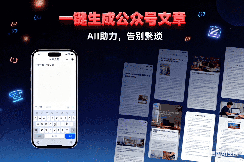 一键生成公众号文章【插件收费暂时不要用】-星舰联盟