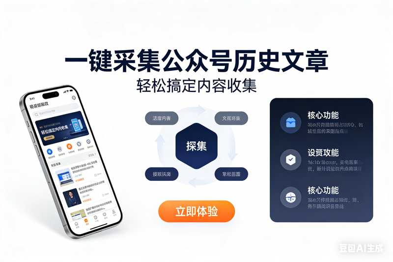 一键采集公众号历史文章-星舰联盟