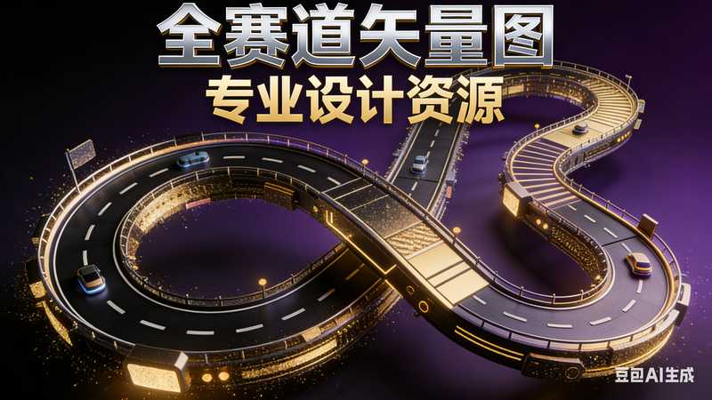 全赛道矢量图-二改版【速创剪映小助手】-星舰联盟