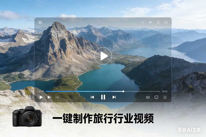 一键制作旅行行业视频【速创剪映小助手】-星舰联盟