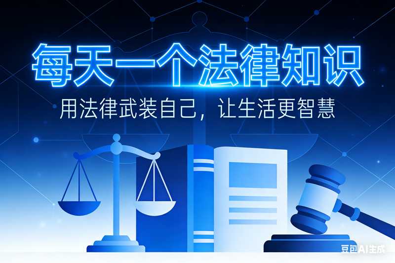 每天一个法律知识-星舰联盟