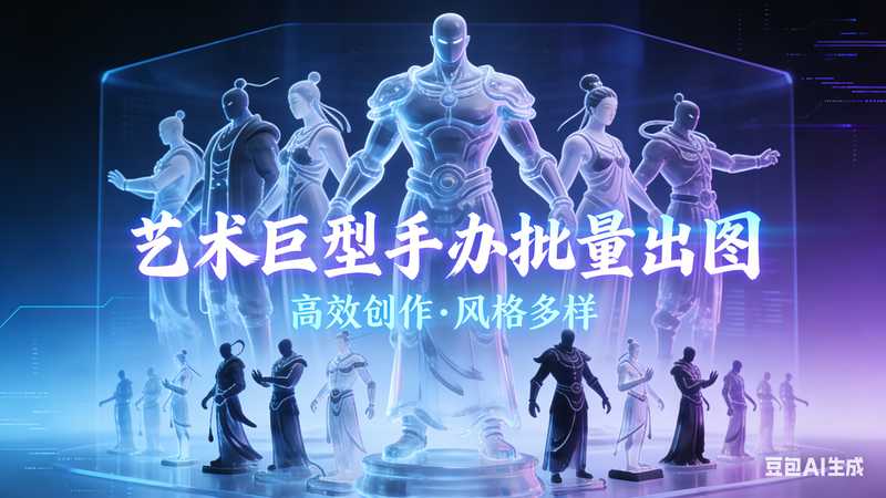 艺术巨型手办批量出图-星舰联盟