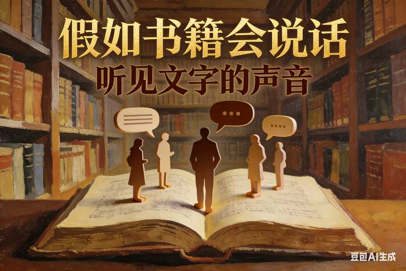 假如书籍会说话【速创剪映小助手】-星舰联盟