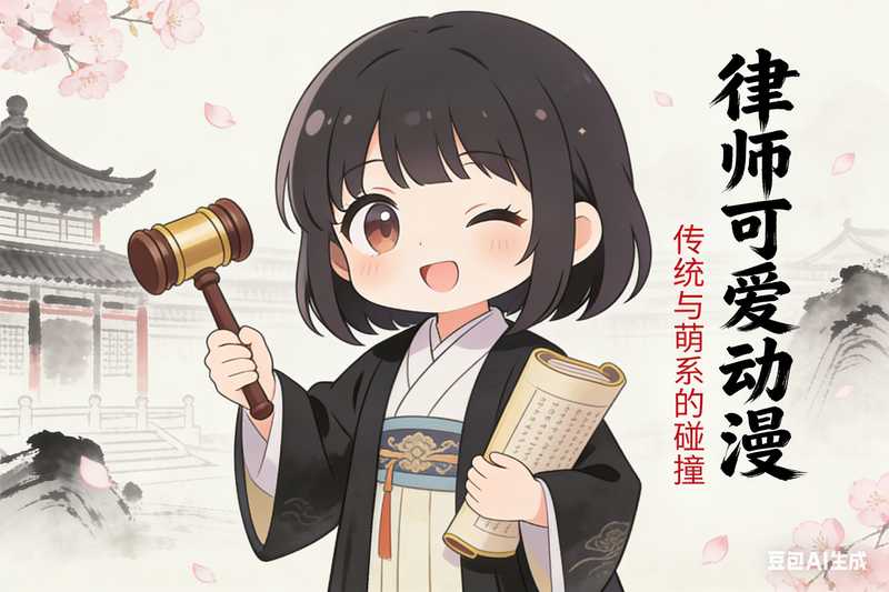 律师可爱动漫【速创剪映小助手】-星舰联盟