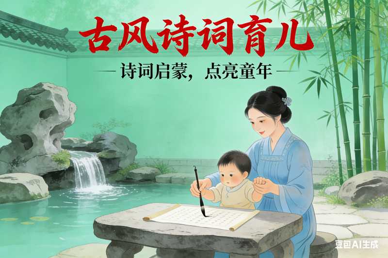 古风诗词育儿【速创剪映小助手】-星舰联盟