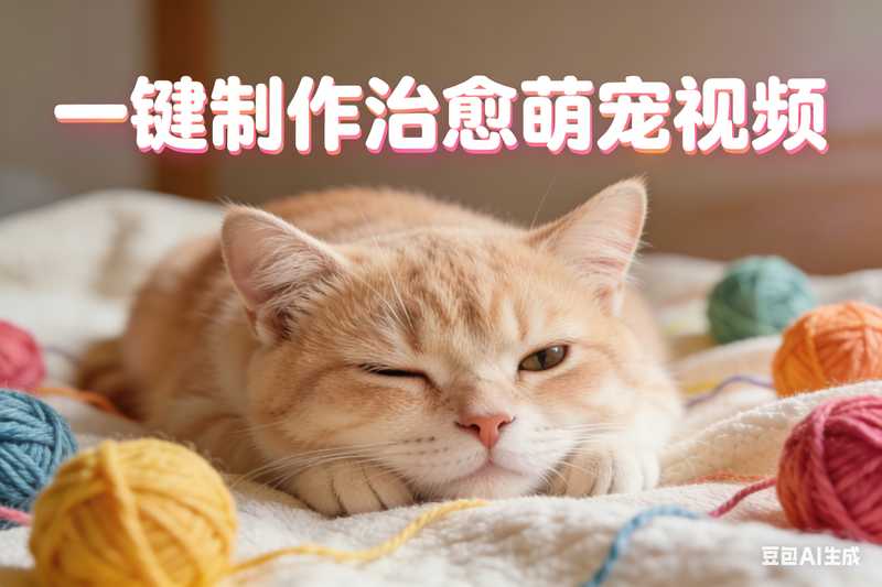 一键制作治愈萌宠视频-星舰联盟