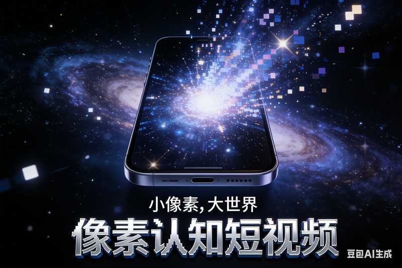 一键生成像素认知爆款短视频-星舰联盟