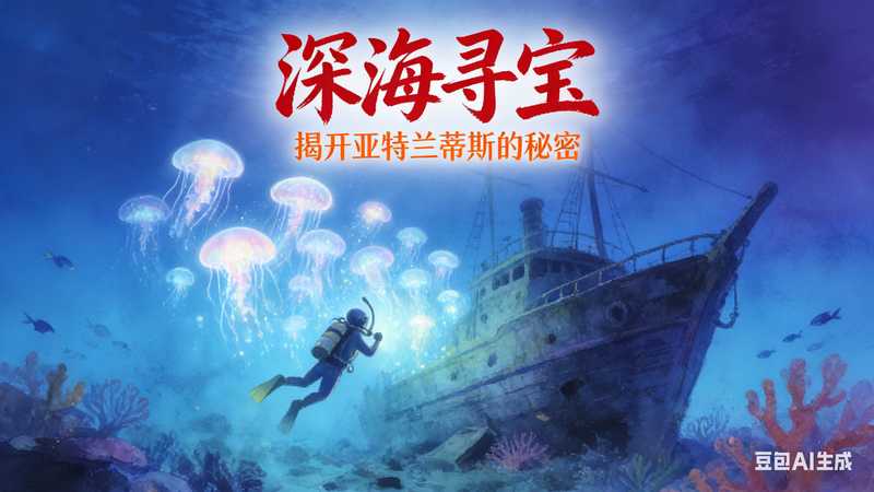 手绘水彩风格故事【速创剪映小助手】-星舰联盟