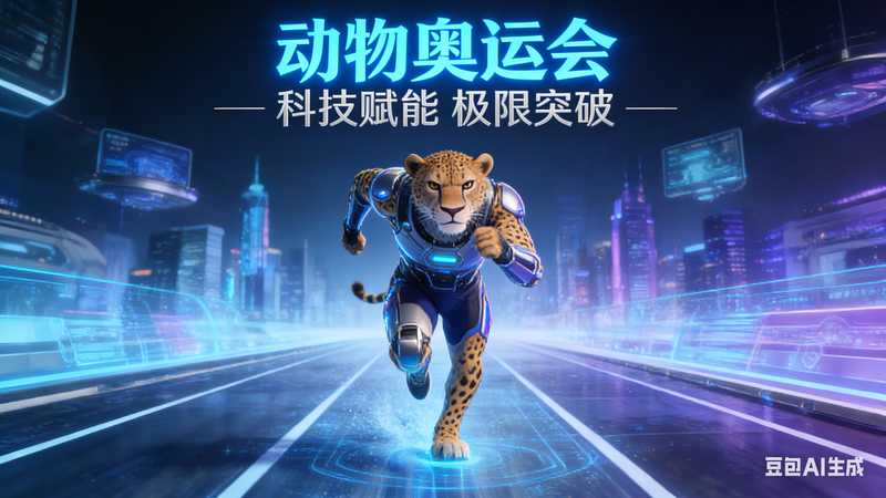 动物奥运会【速创剪映小助手】-星舰联盟