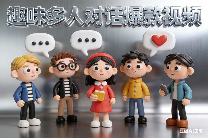 趣味多人对话爆款视频【插件审核中】-星舰联盟